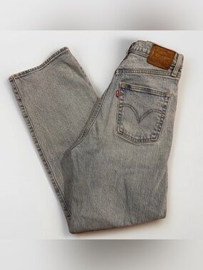 Levi's Big E 501 Jeans Ribcage Straight Women's Size 26 Button Fly Mom Jeans